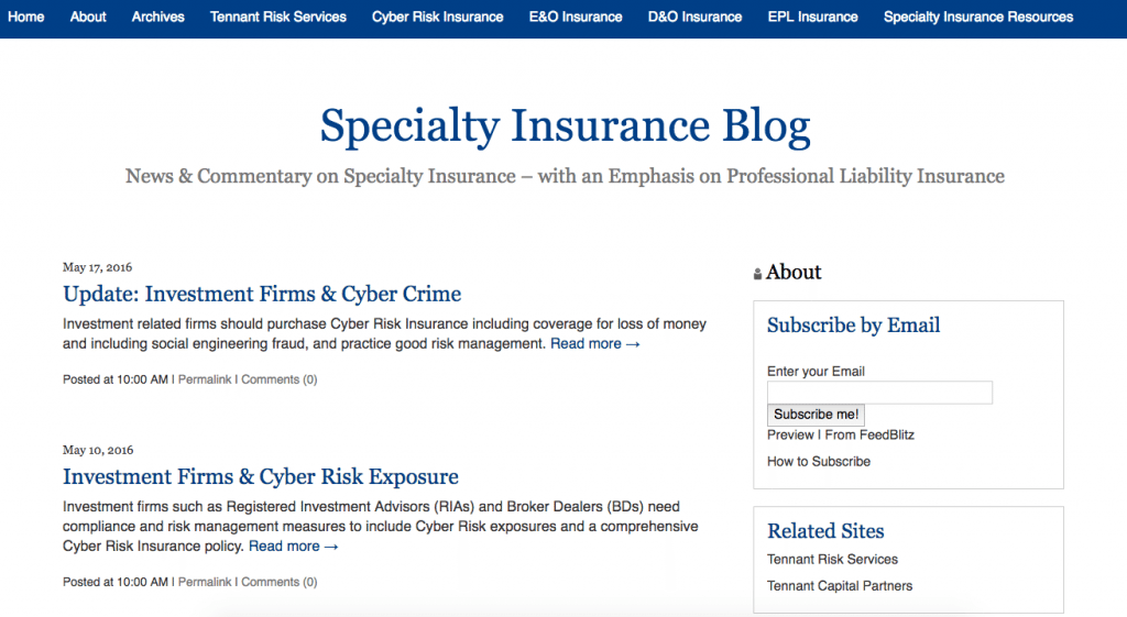 specialty-insurance-blog